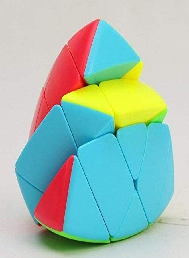 SAMVARDHAN Pyramorphix Cube Game Toy for Kids & Adults - High Speed Stickerless Brainstorming Pyramid Cube Puzzle for 5 Years and Above - Multicolour - Image 2
